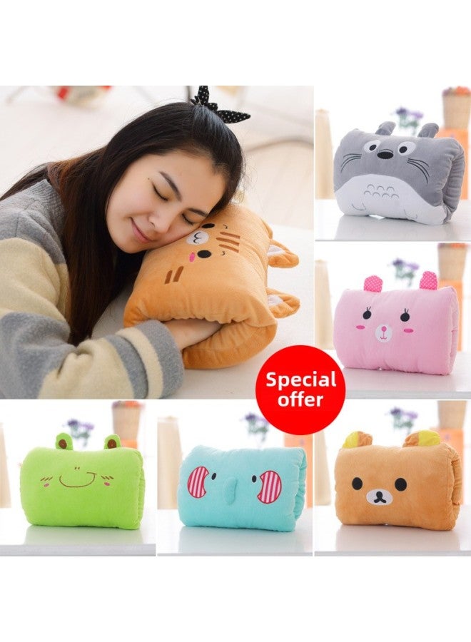 Hand Warming Gloves Nap Pillow Cushion Hand Warming Pillow Creative Hand Warming Pillow Plush Toy Children's Day Gift-Color:Light Bear-Height:20*30  - Image 2