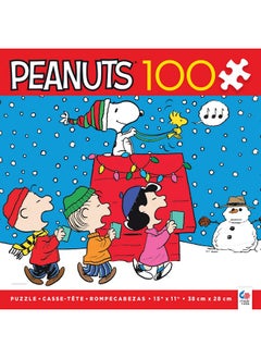 Ceaco Ceaco - Peanuts - Holiday - Snoopy and The Singers - 100 Piece Jigsaw Puzzle  - Image 1