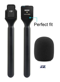 ELTRAZONE Handheld Mic Adapter Stand for Multiple Branded Wireless Transmitters, Interview Go Handle Stick with Cold Shoe Mount for Secure Mic Holding and Easy Setup – Ideal for Interviews, Vlogging, and Presentations  - Image 2