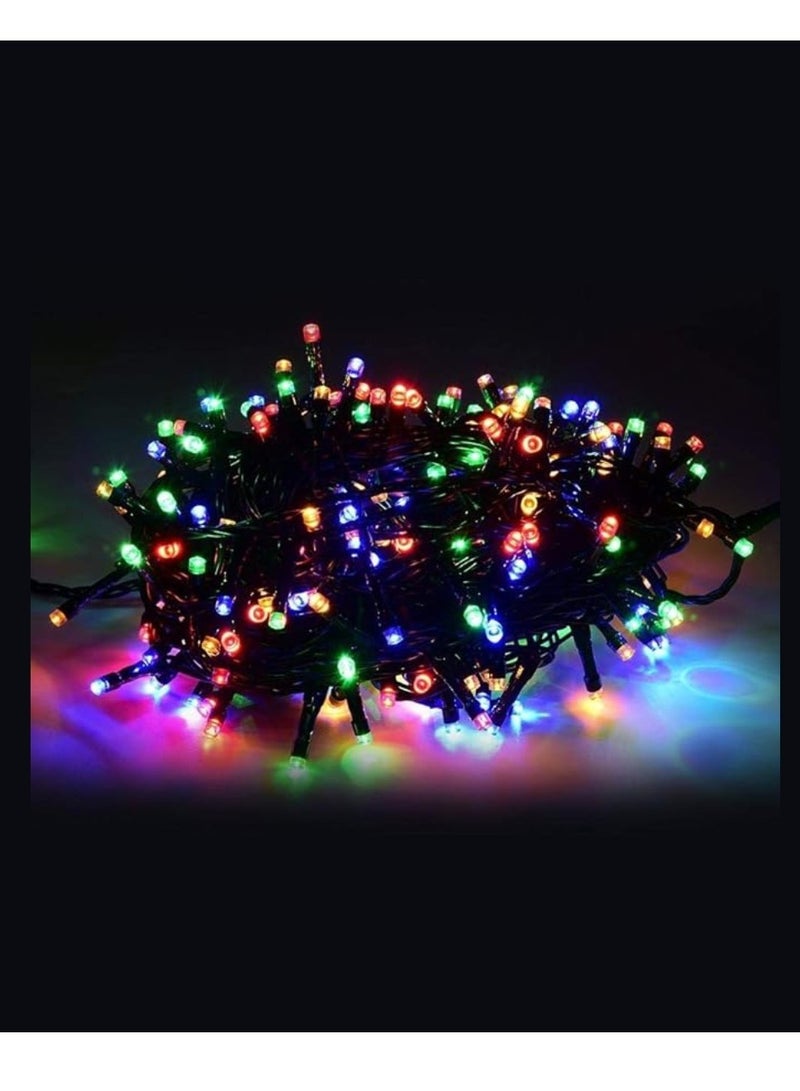 يوويل ضوء رمضان 10 متر LED متعدد الألوان ضوء خرافي لديكور رمضان ضوء ستارة للمنزل والديكور الخارجي ضوء متعدد الأوضاع يعمل  - Image 5