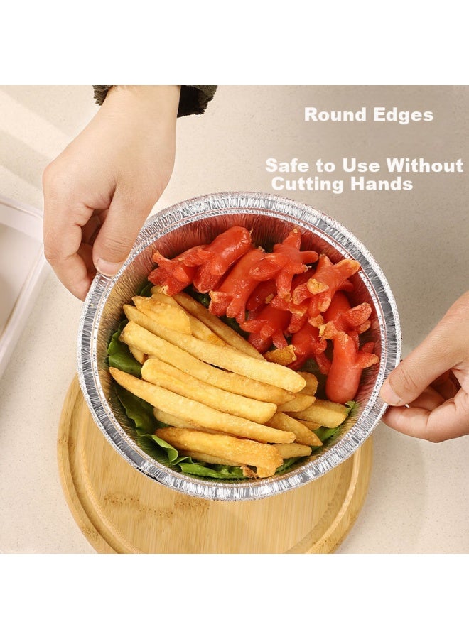 GRASEY Guangyi Air Fryer Aluminum Foil Pans, 19Cm, Pack Of 50, Gy8725 - Image 4