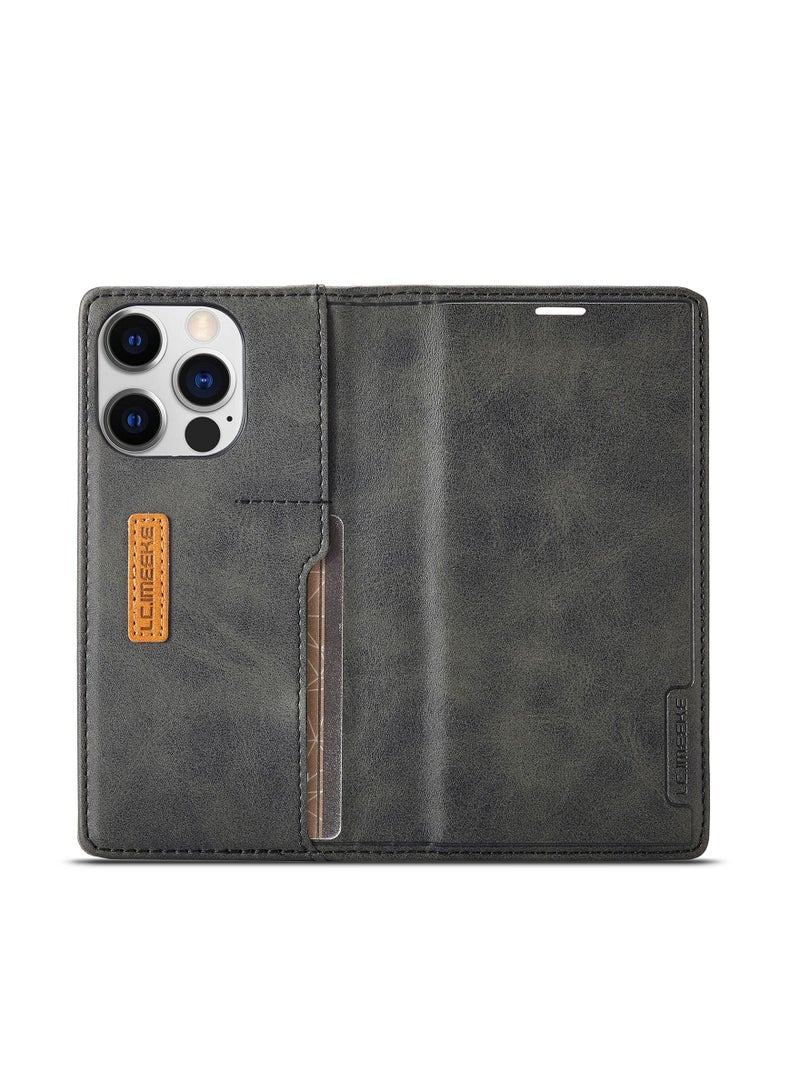 Suteni Flip Cover Protective Leather Case for iPhone - Image 3