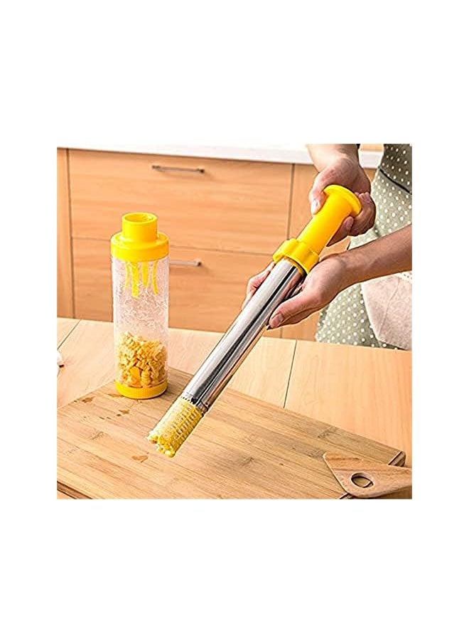 PROMASS - Stripper, ELECDON Corn Stripper, Fruit Vegetable Tools Stainless Steel Corn Cob Remover Cutter Shaver Kitchen Gadgets Accessories, for Cook beginner - Image 1