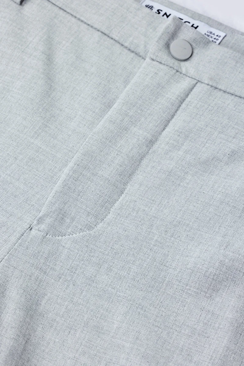 SNITCH بنطلون قماش مقاس كبير مطاطي بقصة عادية