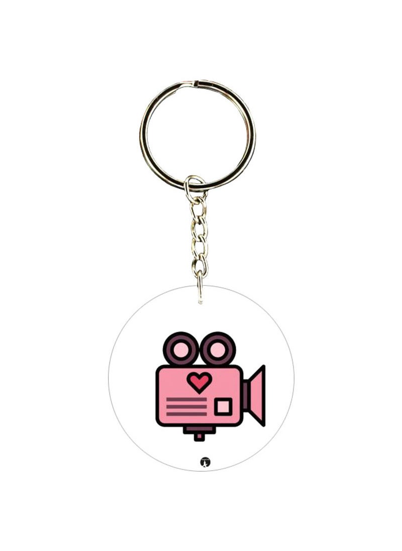 RKN - Video Recording Camera Printed Keychain - Image 1