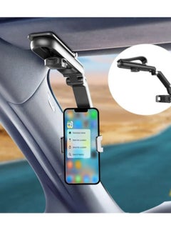 Car Phone Stand Rotatable Sunshade Car Phone Mount Foldable Dashboard General Adjustable Spring Clamp Car Phone Stand - pzsku/ZCEECE4C2C3DE48746EAEZ/45/_/1703139569/fbc1381c-6574-4c5b-ab12-bad334e68fd7