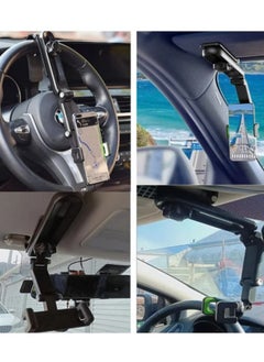 Car Phone Stand Rotatable Sunshade Car Phone Mount Foldable Dashboard General Adjustable Spring Clamp Car Phone Stand - pzsku/ZCEECE4C2C3DE48746EAEZ/45/_/1703139579/03f386e5-26b0-43a7-a6fa-016764a213e9