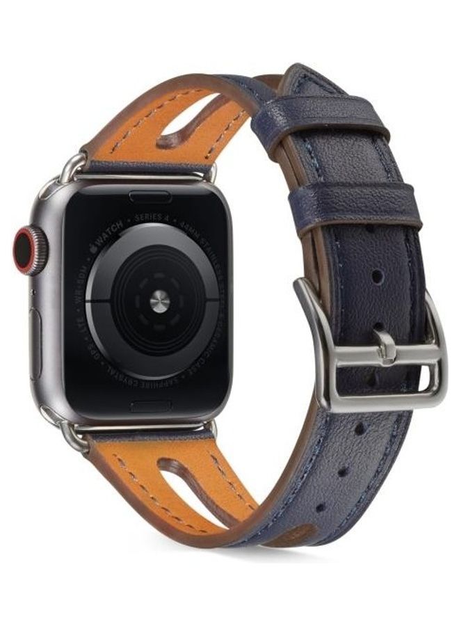 نيبمينينت سوار بديل لساعة أبل أزرق داكن - Image 2