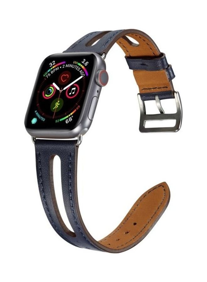 نيبمينينت سوار بديل لساعة أبل أزرق داكن - Image 5