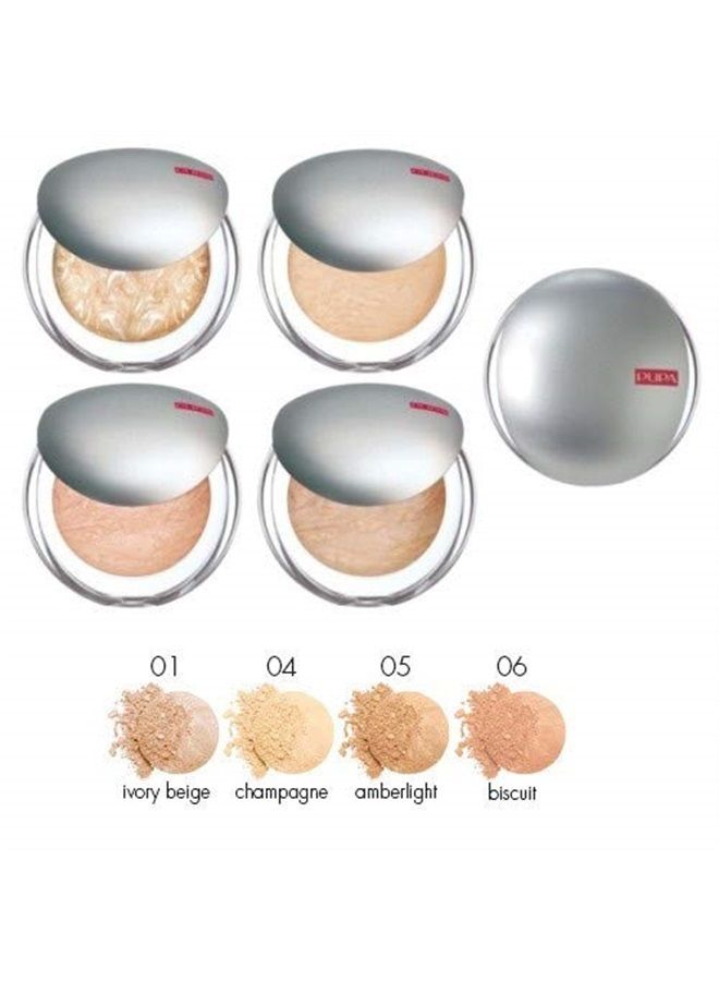 PUPA Luminys Silky Baked Face Powder (04 Champagne) - Image 2