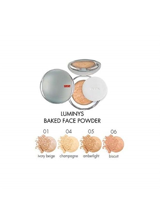 PUPA Luminys Silky Baked Face Powder (04 Champagne) - Image 5