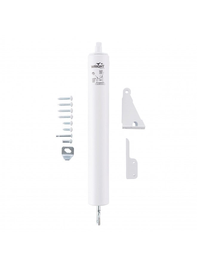 Wright Products V150WH Heavy Duty Pneumatic Screen and Storm Door Closer White - Image 1