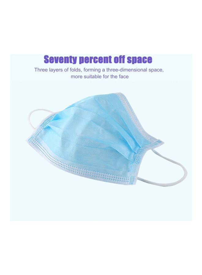 NIBEMINENT 10-Piece Disposable Anti-Fog Face Masks - Image 3