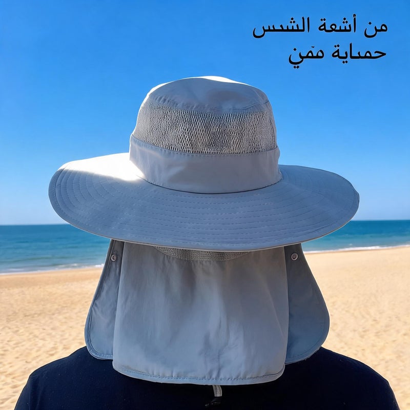 قبعة صياد خارجية للحماية من الشمس سريعة الجفاف - Image 3