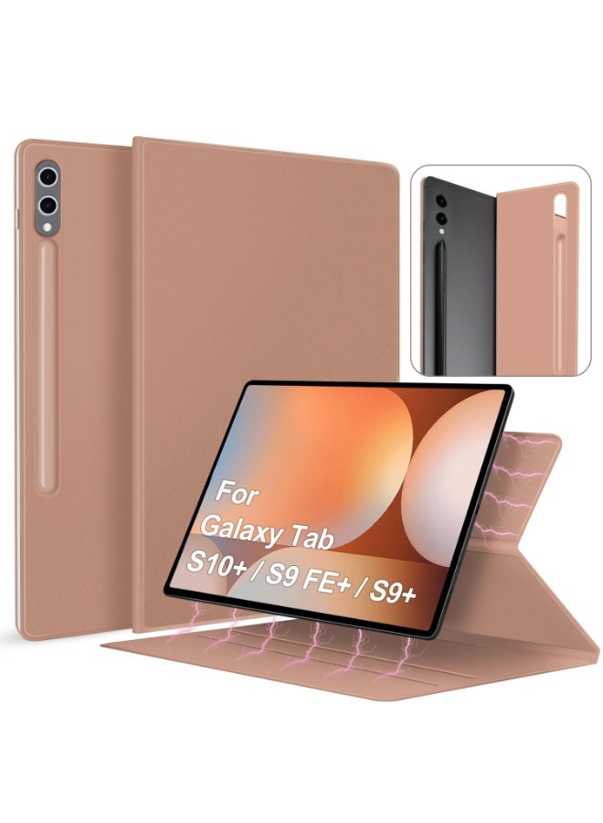Magnetic Case for Galaxy Tab S10 Plus 2024/S9 FE +/S9 + 12.4 inch, Lightweight Smart Case with Hidden Pencil Holder for Galaxy Tab S10+/S9 FE+/9+ - Image 1