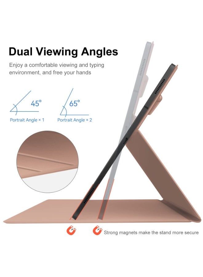 Magnetic Case for Galaxy Tab S10 Plus 2024/S9 FE +/S9 + 12.4 inch, Lightweight Smart Case with Hidden Pencil Holder for Galaxy Tab S10+/S9 FE+/9+ - Image 3