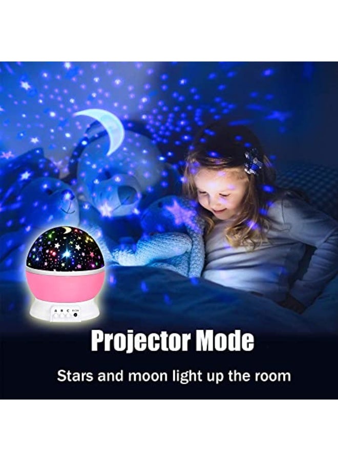 Toys for 1-10 Year Old Girls,Star Projector for Kids 2-9 Year Old Girl Gifts Toys for 3-8 Year Old Girls Christmas Gifts for 4-7 Year Old Boys Sensory Toy Birthday Gifts Stocking Stuffers for Kids - Image 4