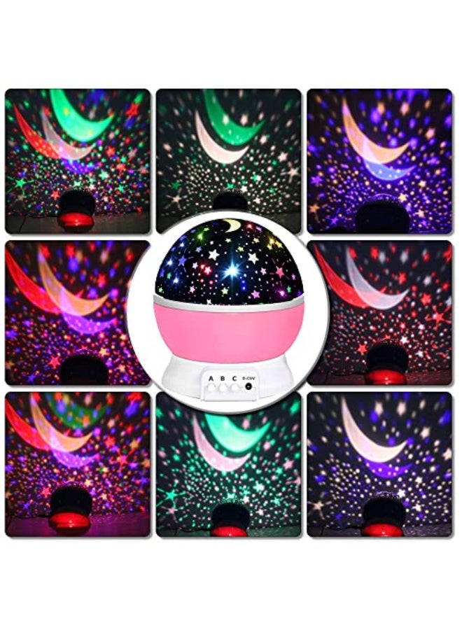 Toys for 1-10 Year Old Girls,Star Projector for Kids 2-9 Year Old Girl Gifts Toys for 3-8 Year Old Girls Christmas Gifts for 4-7 Year Old Boys Sensory Toy Birthday Gifts Stocking Stuffers for Kids - Image 2