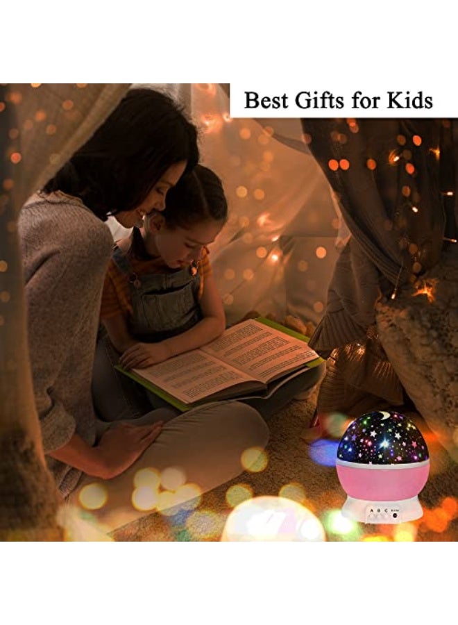 Toys for 1-10 Year Old Girls,Star Projector for Kids 2-9 Year Old Girl Gifts Toys for 3-8 Year Old Girls Christmas Gifts for 4-7 Year Old Boys Sensory Toy Birthday Gifts Stocking Stuffers for Kids - Image 5