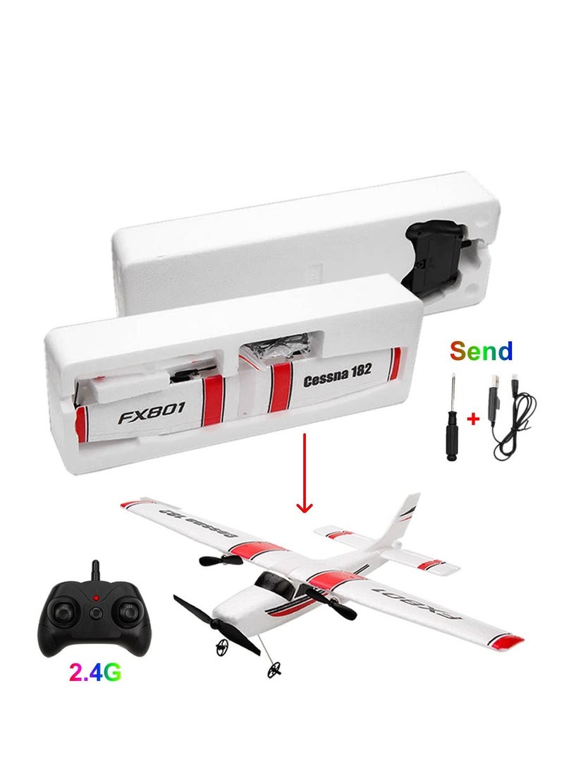 AROAQ DIY RC Plane Toy Cessna 1 battery Remote Control Airplane DIY Fixed Wing Aircraft  - Image 5