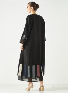 هدية المدينة  HM - عباية مميزة متعددة الألوان  - Image 5