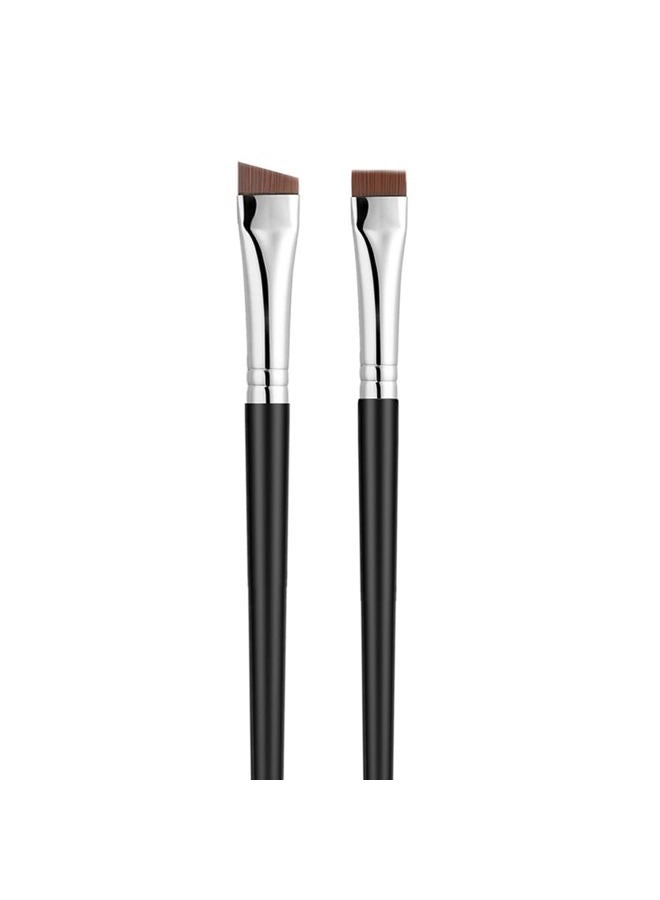 JASSINS Fine Angled Eyeliner Brushes, JASSINS Precision Gel Eye Liner Brush,Synthetic Bristles Eye Makeup Tool,Ultra Thin Slanted Flat Angle for Beauty Cosmetic Tool - Image 1