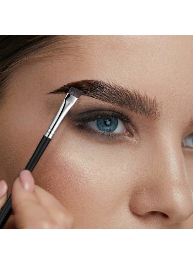 JASSINS Fine Angled Eyeliner Brushes, JASSINS Precision Gel Eye Liner Brush,Synthetic Bristles Eye Makeup Tool,Ultra Thin Slanted Flat Angle for Beauty Cosmetic Tool - Image 5