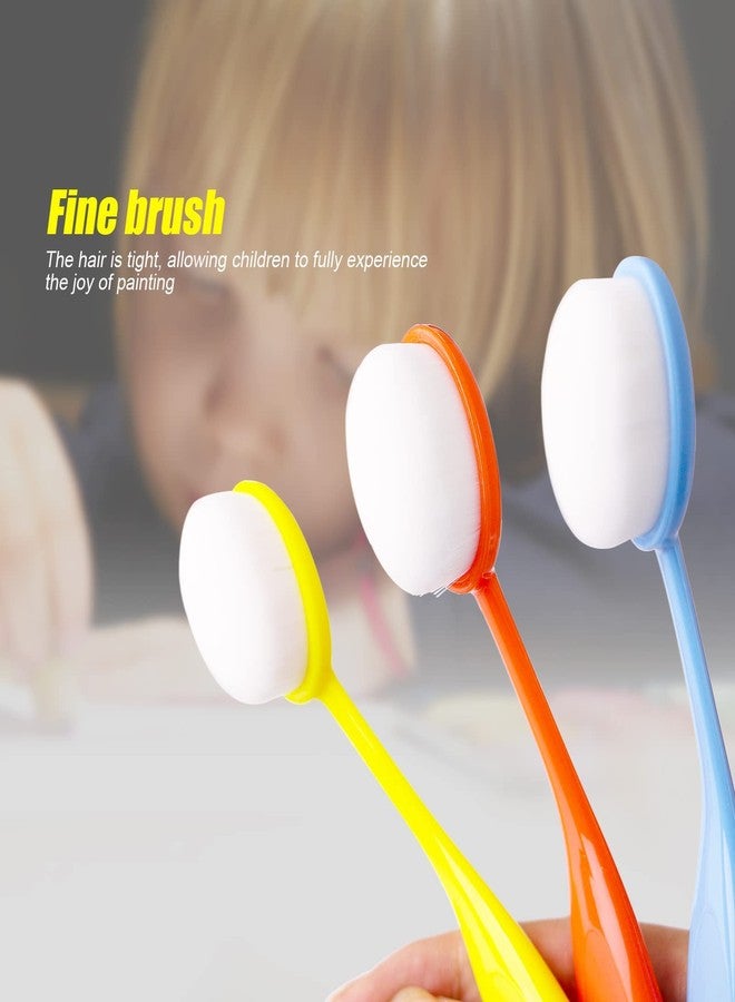 Yoseng 5 Pcs Craft Ink Blending Brush,Crafting Ink Background Blender and Stencil Brush,with Color Coded Handle,Paper Crafter Artist Tool for Painting, Drawing, Card Making,Stamp - Image 5