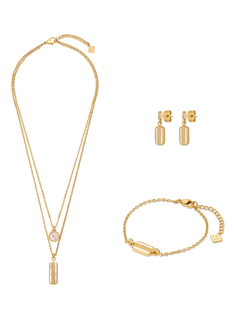 Guy Laroche Nina Necklace Earrings and Bracelet Gift Set for Women