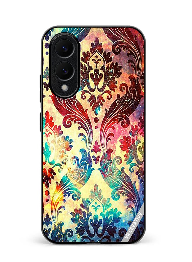 VR CREATIVE Protective Case Cover For Samsung Galaxy S25 Edge Floral Design Multicolour