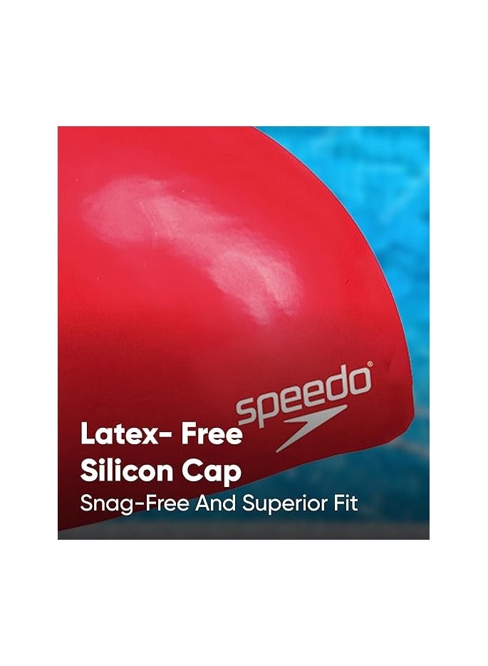 speedo PLAINMOUDSILCCAPJFJMJUWHTBL - Image 2