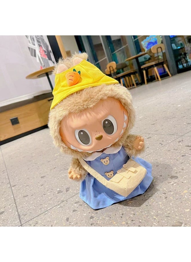 LABUBU 38cm Labubu Plush Doll Dress - Clothes Only, Doll Not Included 