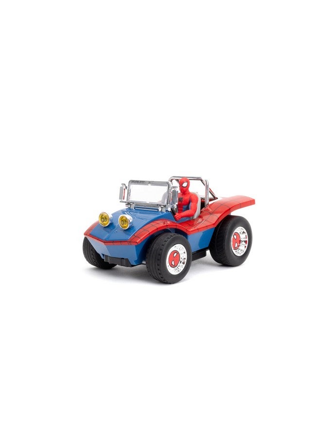 Jada Toys Marvel 1:24 Spider-Man Buggy Rc Radio Control Cars, Toys For Kids And Adults - Image 3