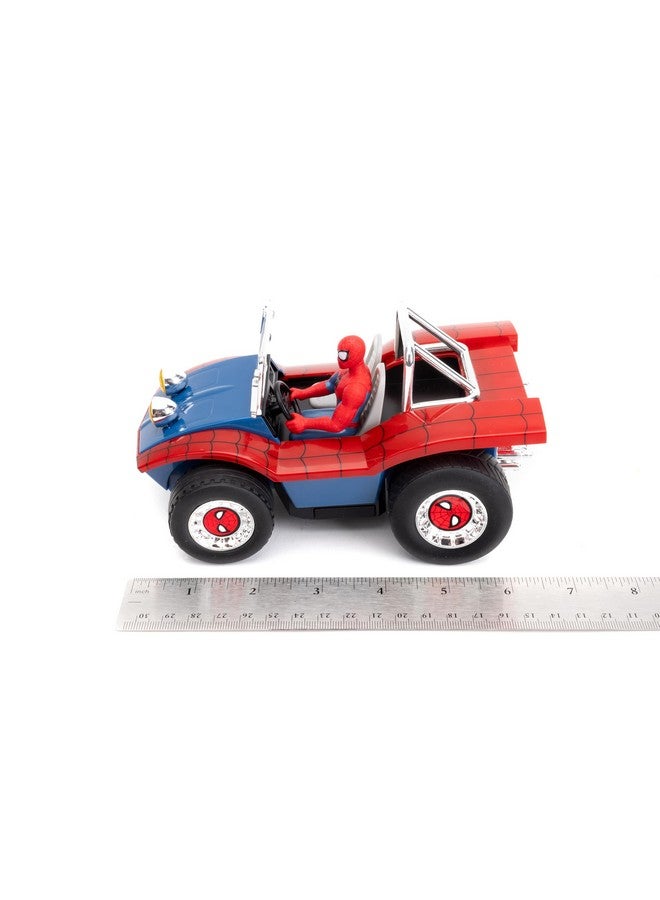Jada Toys Marvel 1:24 Spider-Man Buggy Rc Radio Control Cars, Toys For Kids And Adults - Image 2