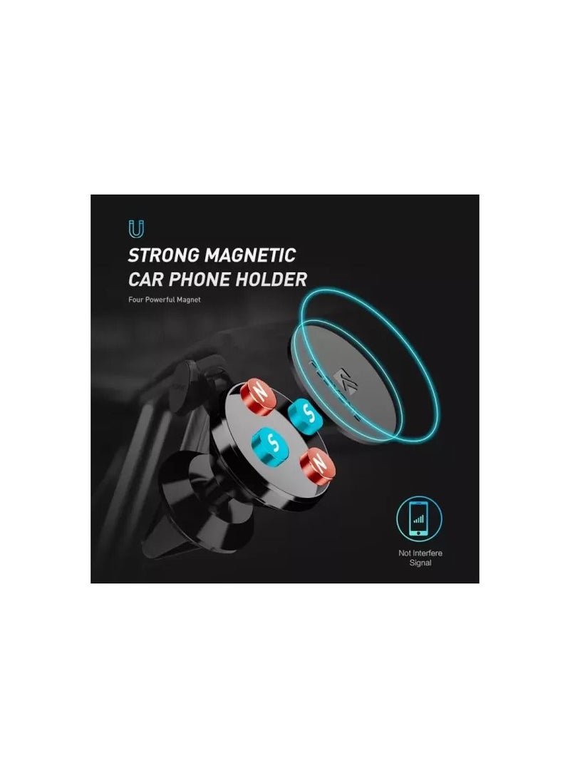 FLOVEME Car Holder Magnetic Mobile Holder Support 360 Degree Rotation - Image 5