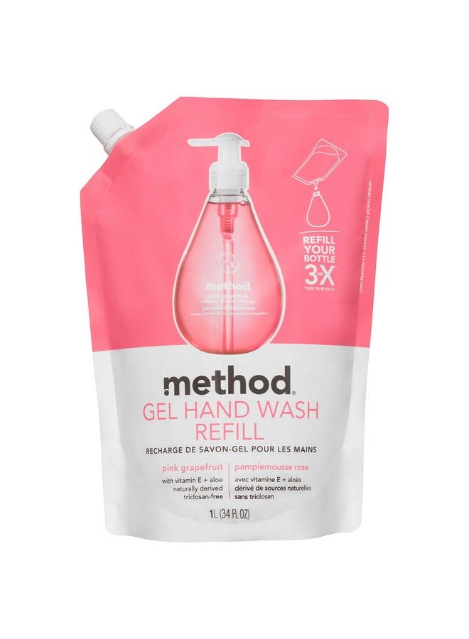 Method Hand Wash Refill Pink Grapefruit 34 Fl. Oz (Pack Of 1) - Image 2