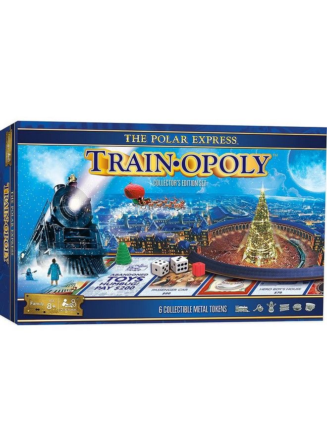 MasterPieces Opoly Board Games The Polar Express Train Opoly Officially Licensed Board Games For Adults Kids & Family  - Image 2