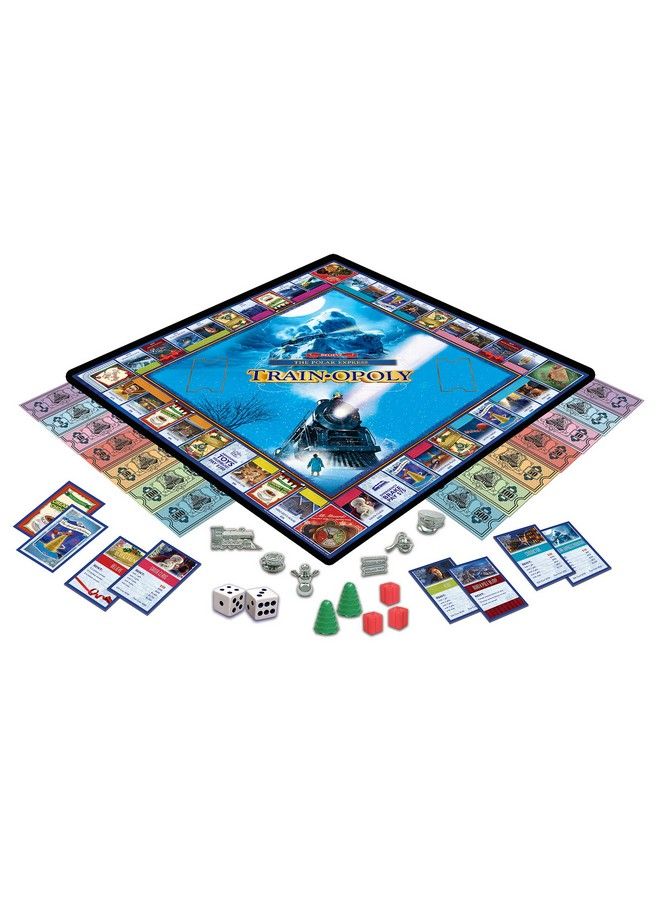 MasterPieces Opoly Board Games The Polar Express Train Opoly Officially Licensed Board Games For Adults Kids & Family  - Image 3