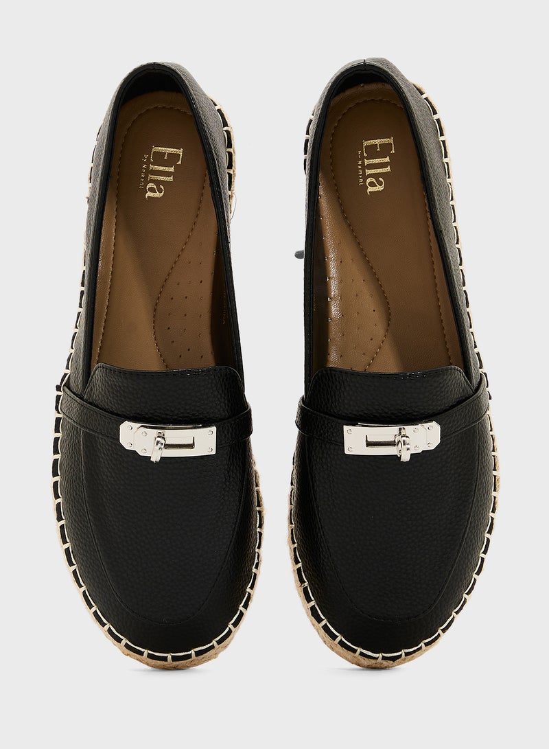 ELLA Loafer Style Espadrille  - Image 4