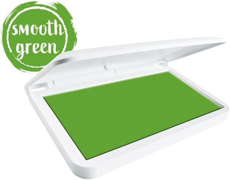 Colop Make Series, Ink Stamp Pads, with Non-Toxic Premium Ink, Water-Based Acid-Free (Smooth Green, Make 3-3-1/2" x 6-1/4") - Image 3