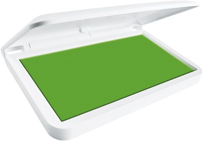 Colop Make Series, Ink Stamp Pads, with Non-Toxic Premium Ink, Water-Based Acid-Free (Smooth Green, Make 3-3-1/2" x 6-1/4") - Image 2