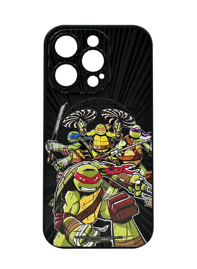 MOBILIUS SILICONE CASE WITH MICROFIBER AND MAGSAFE FOR APPLE IPHONE 14 PRO DUBAI:WARLIKE TURTLES