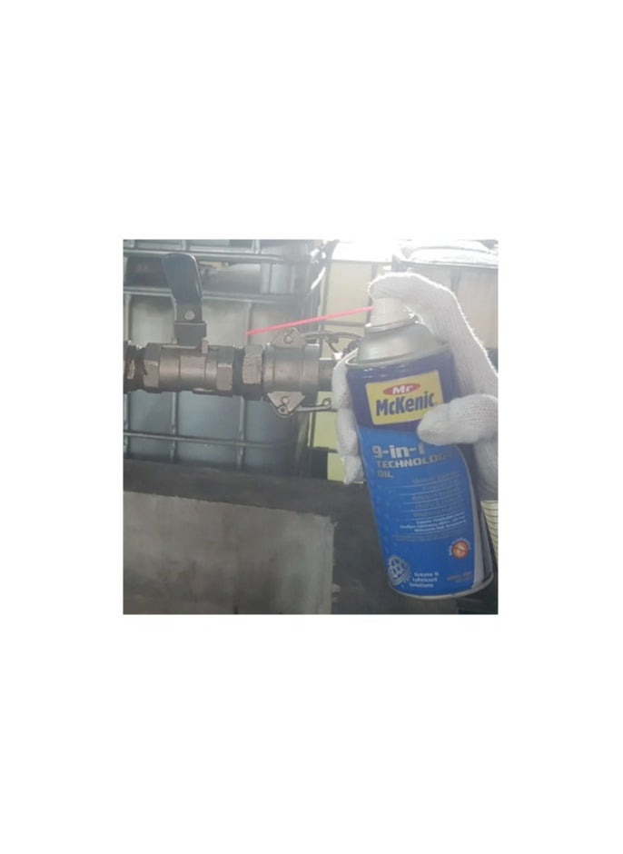Mr McKenic - Mr Mckenic 9 in1 Technology Oil Lubricant Oil Non Flammable Rust Removal Multi Purpose (450G) Pack Of 2 - Image 1