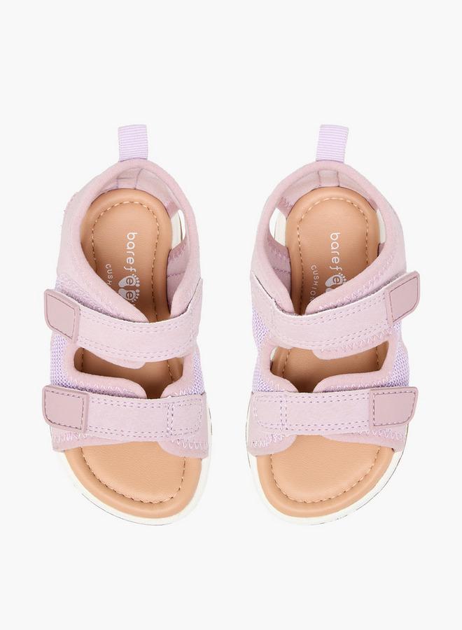 Barefeet Girls Hook & Loop Sandals - Image 3