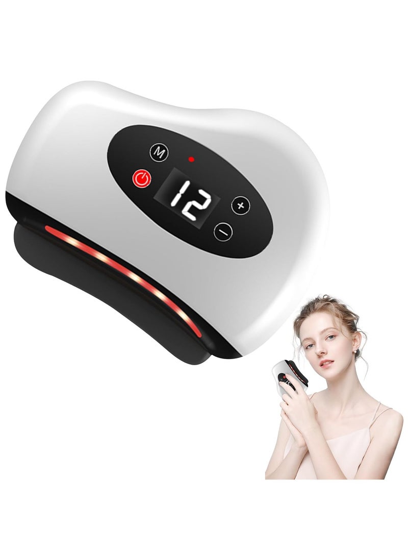 DubaiGallery 1 Piece 9 Gear Charging Electric Intelligent Scraping Board Universal Constant Temperature Full Body Massager Facial Scraping Instrument Meridian  - Image 2
