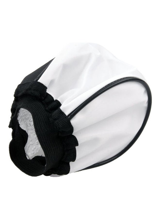 NIBEMINENT Universal Flash Bounce Diffuser Cloth Black/White  - Image 5