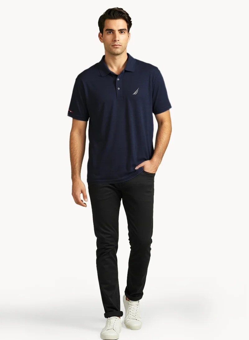 NAUTICA Basic Regular Fit Premium Cotton Logo Polo Shirt