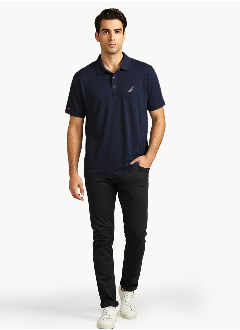 NAUTICA Basic Regular Fit Premium Cotton Logo Polo Shirt  - Image 5