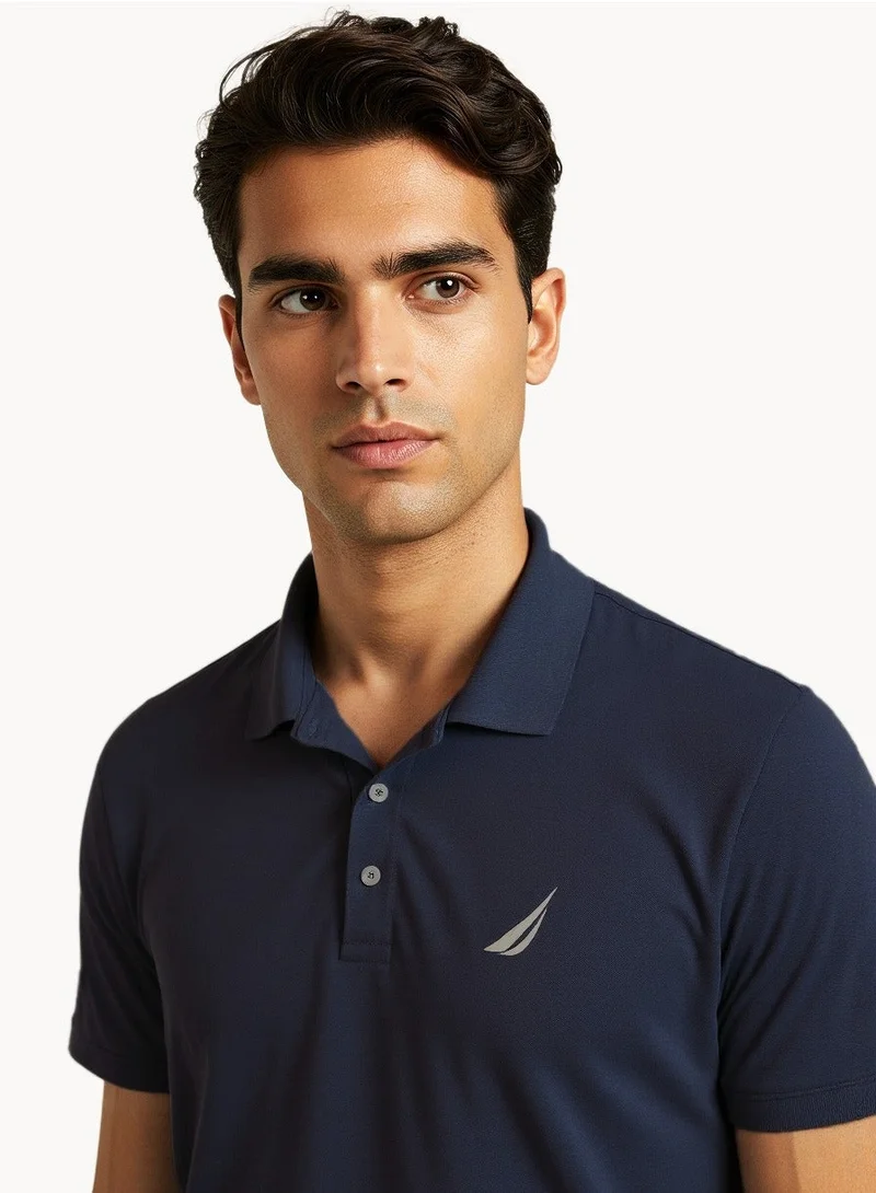 NAUTICA Basic Regular Fit Premium Cotton Logo Polo Shirt