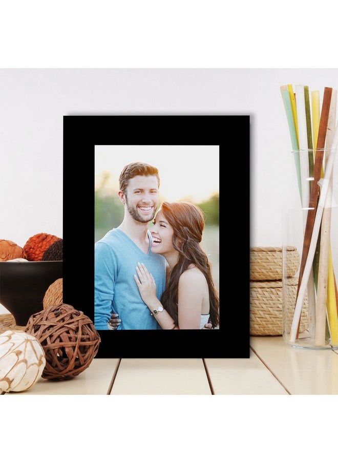Art Street Art Street Wood Synthetic Table/Wall Photo Frame For Home Decor(5" X 7",Black),Rectangular,22.9x17.8 Cm  - Image 1